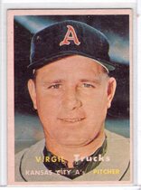 1957 Topps Base Set #187 Virgil Trucks