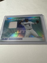 2004 Topps Chrome Fashionable Great Relics #FGR-AR Alex Rodriguez