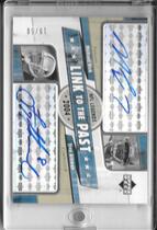 2004 Upper Deck Legends Link to the Past Autos #LPVA Michael Vick|Troy Aikman