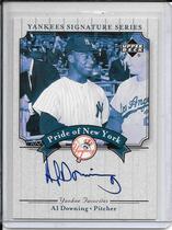 2003 Upper Deck Yankees Signature Pride of New York Autos #PN-AD Al Downing