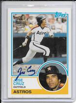 2002 Topps Archives Autos #TAA-JCR Jose Cruz