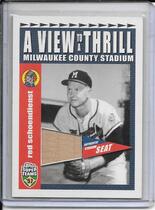 2002 Topps Super Teams A View To A Thrill Relics #VT-RS Red Schoendienst