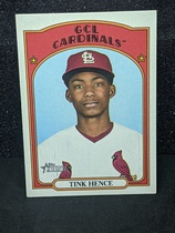 2021 Topps Heritage Minor League Flip Stock #165 Tink Hence