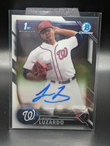 2016 Bowman Chrome Draft Draft Pick Autos #CDA-JLU Jesus Luzardo