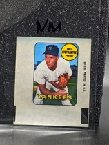 1969 Topps Decals Inserts #42 Mel Stottlemyre