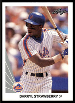 1990 Leaf Base Set #250 Darryl Strawberry