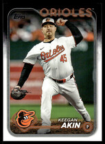 2024 Topps Update #US280 Keegan Akin