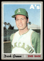 1970 Topps Base Set #311 Dick Green