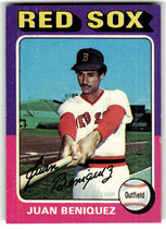 1975 Topps Base Set #601 Juan Beniquez
