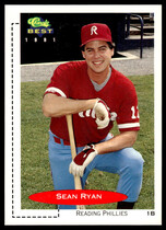 1991 Classic Classic/Best #117 Sean Ryan