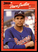 1990 Donruss Base Set #704 David Justice