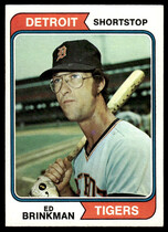 1974 Topps Base Set #138 Ed Brinkman