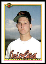 1990 Bowman Base Set #250 Chris Myers