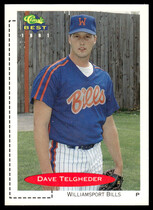 1991 Classic Classic/Best #342 Dave Telgheder