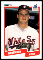 1990 Fleer Base Set #534 Greg Hibbard