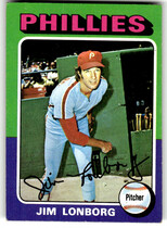1975 Topps Base Set #94 Jim Lonborg