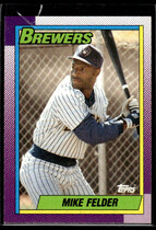 1990 Topps Base Set #159 Mike Felder