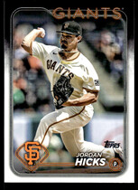 2024 Topps Update #US287 Jordan Hicks