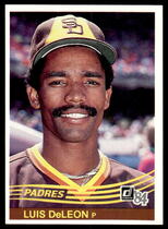 1984 Donruss Base Set #162 Luis DeLeon