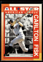 1990 Topps Base Set #392 Carlton Fisk