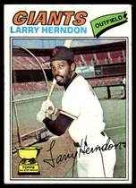 1977 Topps Base Set #397 Larry Herndon