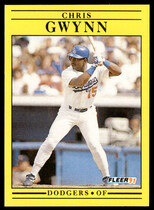 1991 Fleer Base Set #202 Chris Gwynn