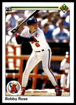 1990 Upper Deck Base Set #77 Bobby Rose