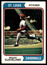 1974 Topps Base Set #175 Reggie Cleveland