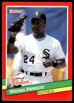1991 Donruss Rookies #15 Warren Newson