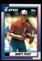 1990 Topps Base Set #137 Marty Pevey