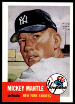 1991 Topps Archives 1953 #82 Mickey Mantle