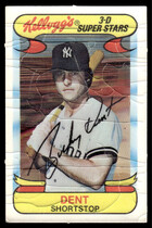 1978 Kelloggs Base Set #2 Bucky Dent