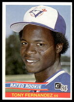 1984 Donruss Base Set #32 Tony Fernandez