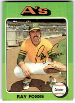 1975 Topps Base Set #486 Ray Fosse