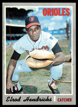 1970 Topps Base Set #528 Elrod Hendricks