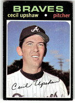 1971 Topps Base Set #223 Cecil Upshaw