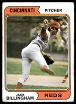 1974 Topps Base Set #158 Jack Billingham