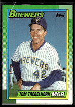 1990 Topps Base Set #759 Tom Trebelhorn