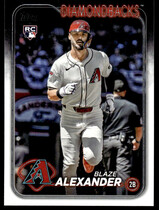 2024 Topps Update #US197 Blaze Alexander