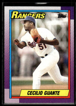 1990 Topps Base Set #532 Cecilio Guante