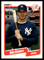 1990 Fleer Base Set #438 Mike Blowers