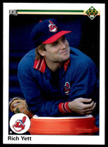 1990 Upper Deck Base Set #595 Rich Yett
