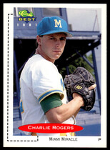 1991 Classic Classic/Best #375 Charlie Rogers