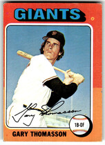 1975 Topps Base Set #529 Gary Thomasson
