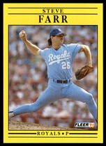 1991 Fleer Base Set #558 Steve Farr