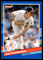 1991 Donruss Base Set #124 Lee Guetterman