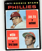 1971 Topps Base Set #138 Joe Lis|Willie Montanez