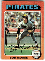 1975 Topps Base Set #536 Bob Moose