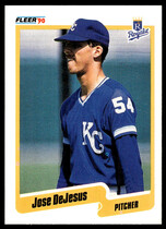 1990 Fleer Base Set #104 Jose DeJesus