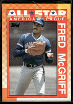 1990 Topps Base Set #385 Fred McGriff